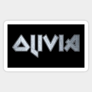 Heavy metal Olivia Magnet